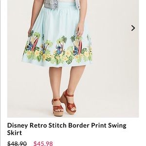 Torrid Stitch Skirt Size 16